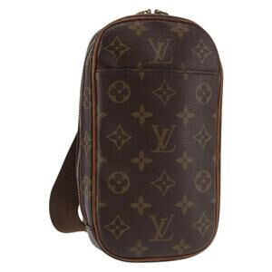 LOUIS VUITTON Monogram Pochette Gange Shoulder Bag M51870 LV Auth ep11043